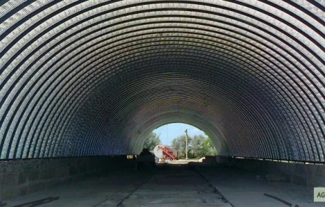 Бескаркасні арочні ангари та споруди від компанії 'Ангарюгстрой'