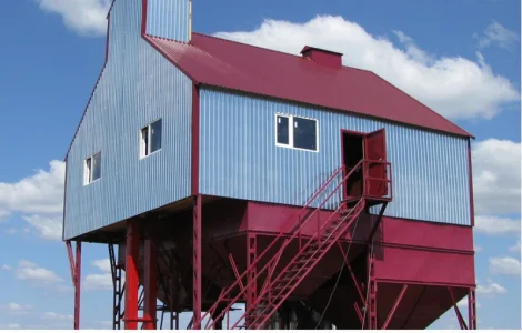 Очистка зерна в Київській області. Послуги очистки зернових. Завод