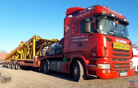 Негабаритные перевозки Луцк услуги аренда трала перевозка экскаватора бульдозера комбайна