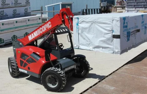 Услуги телескопического погрузчика