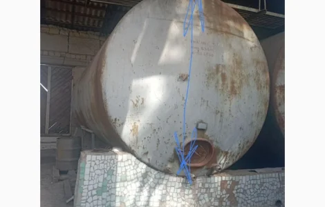 Бочка пищевая эмаль 50 куб цистерна резервуар ёмкость