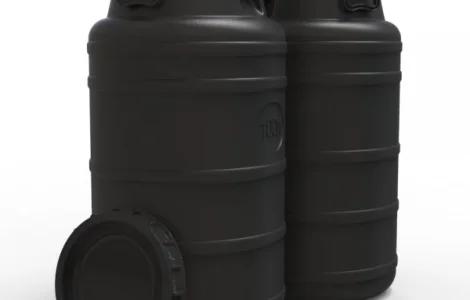 Пластиковый технический бидон на 100 л