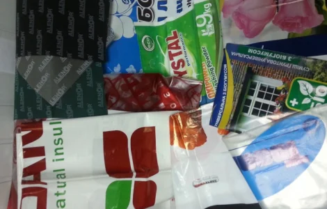 Пакети для упаковки сільгосппродукції з поліетилену