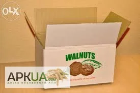 Картонная тара под грецкий орех на 10 кг 390х280х230мм