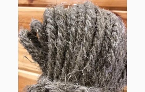 Канат льняной. Диаметр : от 8 до 60 мм