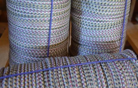 Вязаный шнур. Диаметр: 6мм-100м