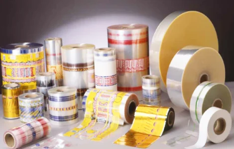 Нанесение печати, порезка, намотка полипропиленовой, полиэтиленовой пленок