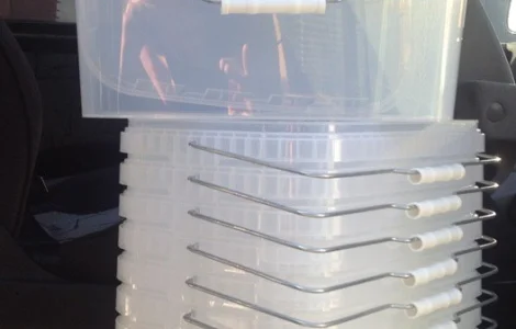 Ведро пластиковое прямоугольное 11 л