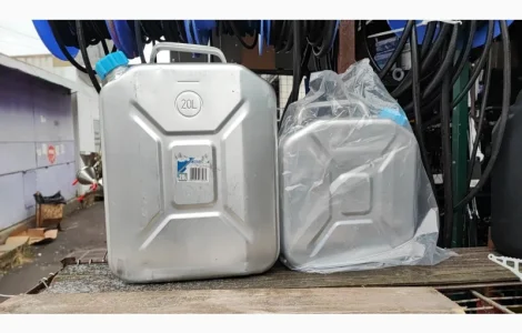 Канистра алюминиевая, н/ж и металлическая 5, 10, 20л