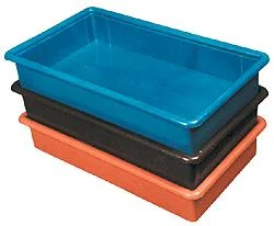 Ящик пластиковый цельный на 15 литров