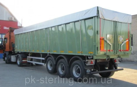 Тент ПВХ на полуприцеп зерновоз, самосвал под заказ из ПВХ ткани по лучшей цене