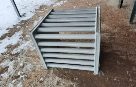 Радіатор вставка для водяного пічного опалення