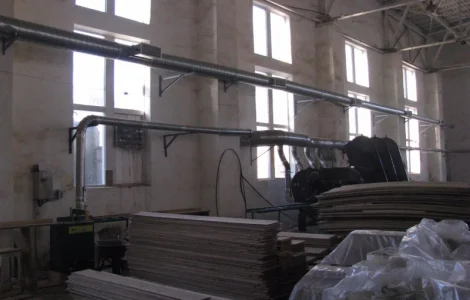 Отопление больших помещений, помещений с высокими потолками, цехов, СТО, теплиц