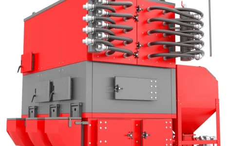 Заміна ремонт промислових газових котлів на твердопаливні