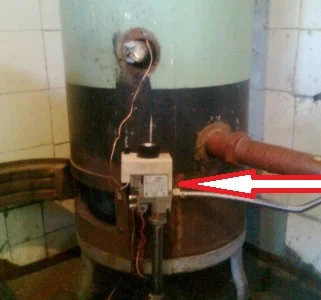 Установка автоматики на старый котел (КЧМ