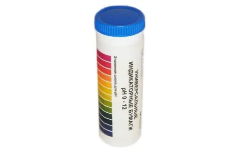 Бумага индикаторная универсальная для измерения рН 0-12