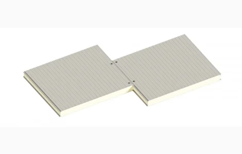 Сендвіч панелі стінові поліуретан (PUR) та пінополіізоціанурат (PIR)