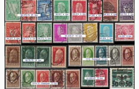 Поштові марки Німеччини періоду Веймарської республіки