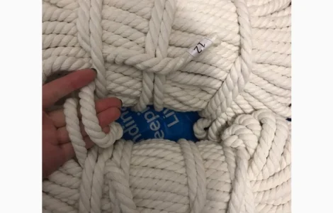 Канат хлопчатобумажный 6 мм, 50 м в продаже