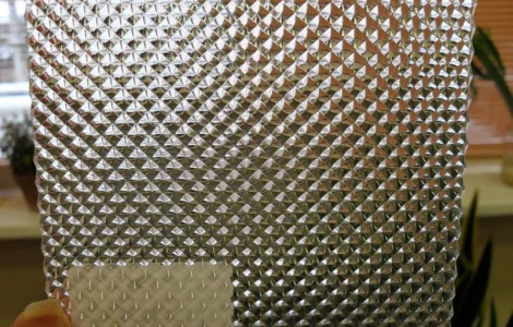 Фактурный полистирол (призма) для светодиодного освещения