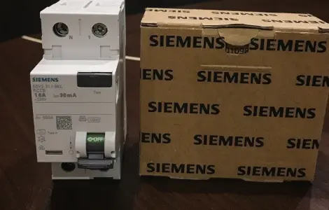 Siemens 5SV3111-6KL Диференціальні автоматичні вимикачі