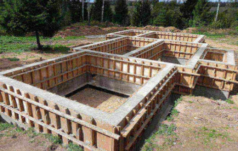 Устройство железобетонных фундаментов