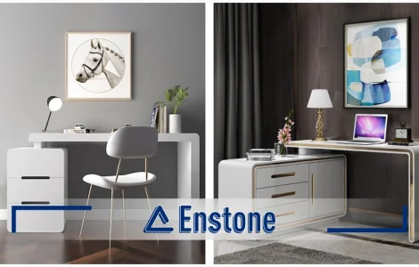 Столешница для письменных столов из искусственного камня (акрил). Письменный стол на заказ