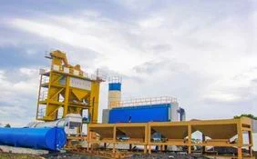 Стационарный асфальтобетонный завод Sinosun SAP104 (104 т/ч)