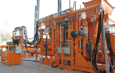 Вибропресс для производства тротуарной плитки