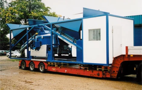 Мобильный Бетонный завод SUMAB K-80 (60-80 м3) Швеция