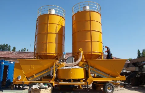 Мобильный бетонный завод Sumab М-22 (60 м3/ч) Швеция