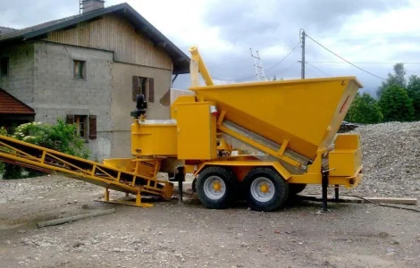 Мобильный бетонный завод Sumab B-15 (15 м3/ч)