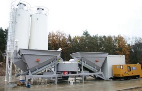 Мобильный бетонный завод Sumab F-2200 (60 м3/ч) Швеция