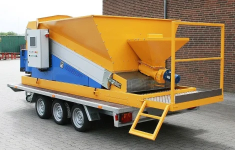 Мобильный Мини-Бетонный завод 6 м3/ч