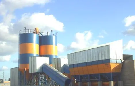 Стационарный бетонный завод Polygonmach S 120 (100-120 м3/час) Турция