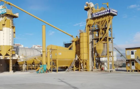 Быстромонтируемый асфальтный завод Polygonmach 160 т/час (Турция)