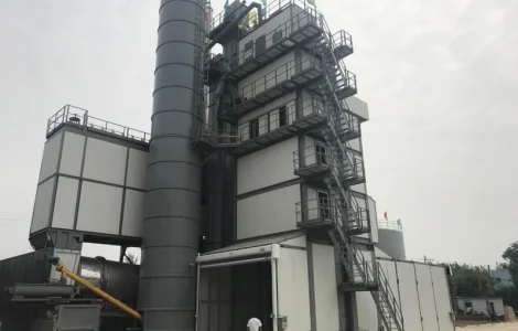 Стаціонарний асфальтний завод Sinosun SAP240 (240 т/ч)