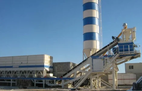 Мобильный бетонный завод Polygonmach Mobile 100 (80-100 м3/час)