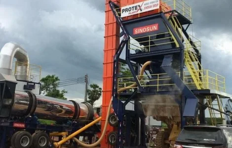 Мобильный асфальтный завод МАР 2000 (160 т/ч)