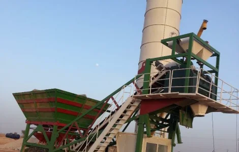 Мобильный бетонный завод Polygonmach Mobile 30 (20-30 м3/час)