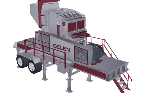 Мобильная дробильная установка Polygonmach JCV-3