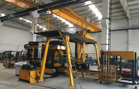 Вибропресс автоматическая линия NOVAL NMB 5030 (600 м2/смена) Турция