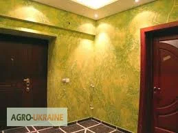 Нанесение декоративной штукатурки