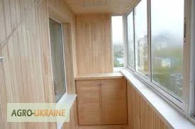 Обшивка балкона