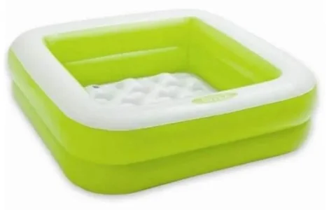 Детский надувной бассейн Intex 85х85х23 см, зеленый