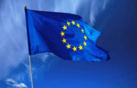 Прапор "Євросоюза", розмір: 135х90 см