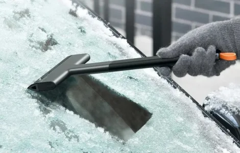 Скребок для льоду і снігу Baseus від Xiaomi, автомобільний скребок для видалення снігу
