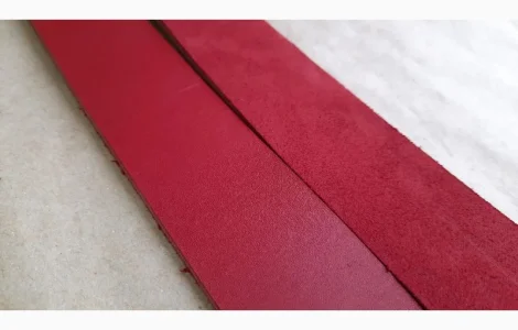 Заготовки для ремней красная