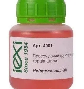 Пропитка IEXI 4001 для обробки урізу шкіри