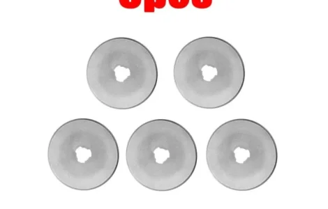 Запасні леза 5 штук для дискового ножа 45мм, для різання тканини